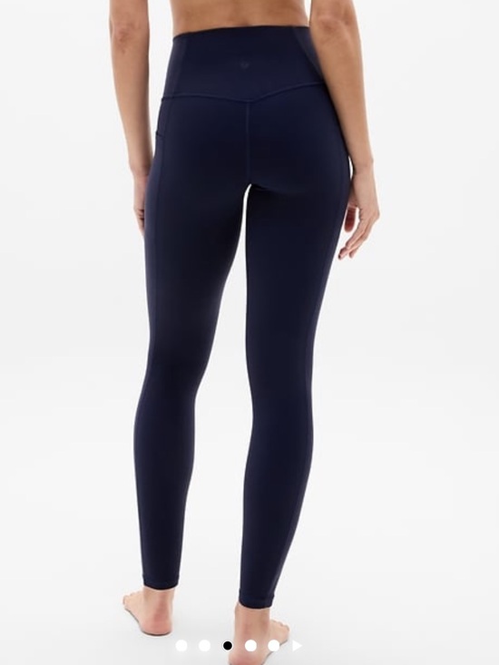 Athleta Pants - Athleta salutation stash tight Navy like new size XS